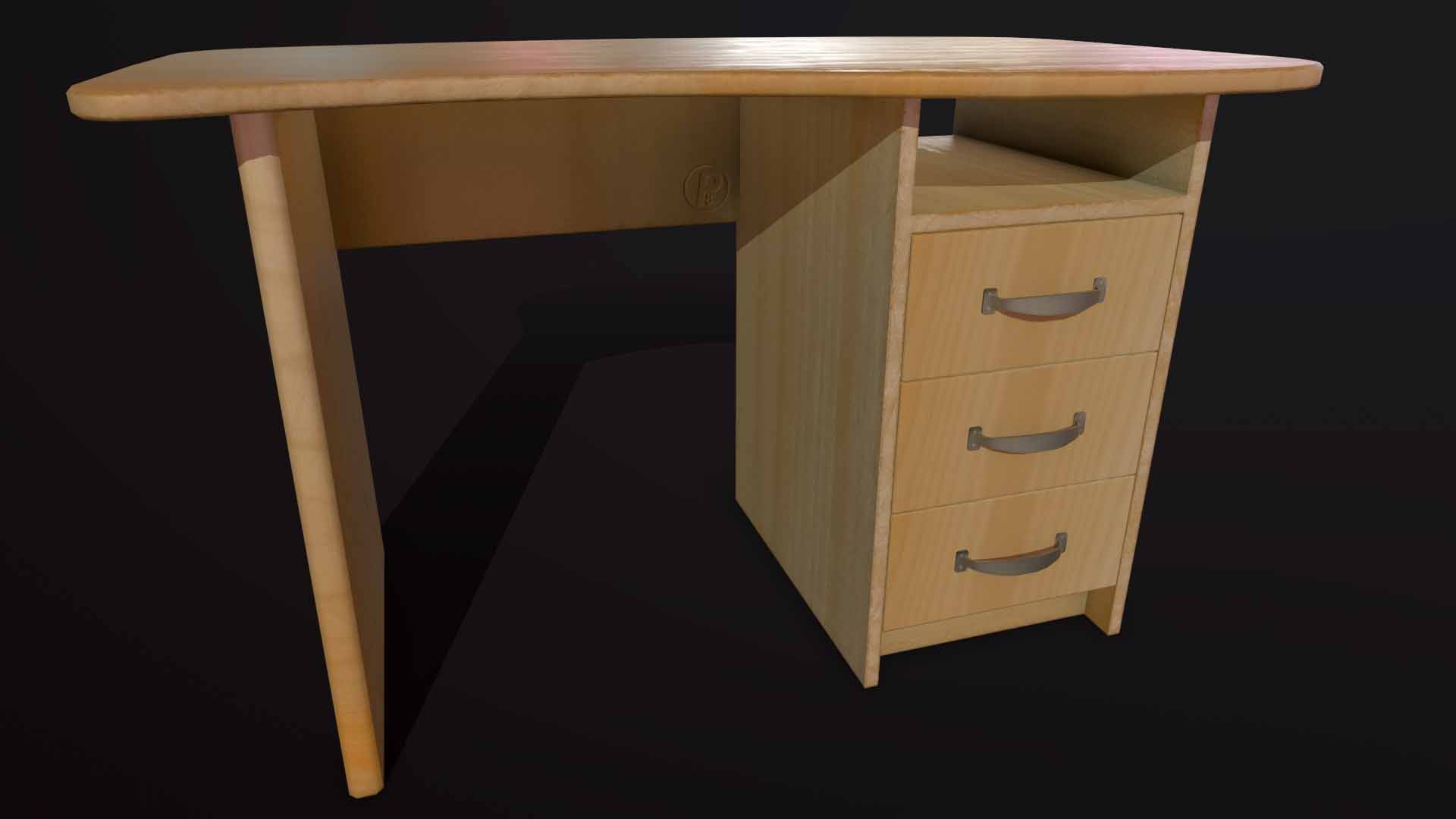 light-3d-brown-handle-desk-pixelion8