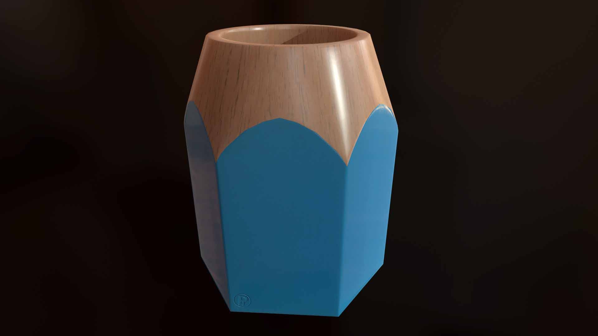 pencil-pot-pencilpot-blue-3d-front-pixelion8